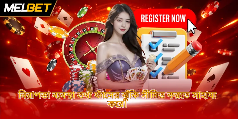 নিরাপত্তা ব্যবস্থা তথ্য ফাঁসের ঝুঁকি সীমিত করতে সাহায্য করে।