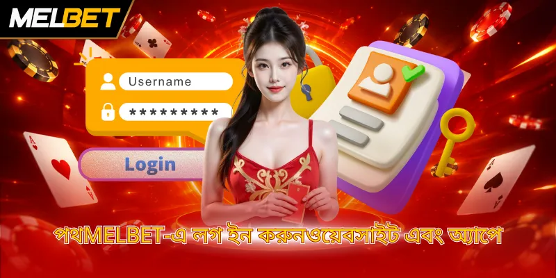 পথMELBET-এ লগ ইন করুনওয়েবসাইট এবং অ্যাপে